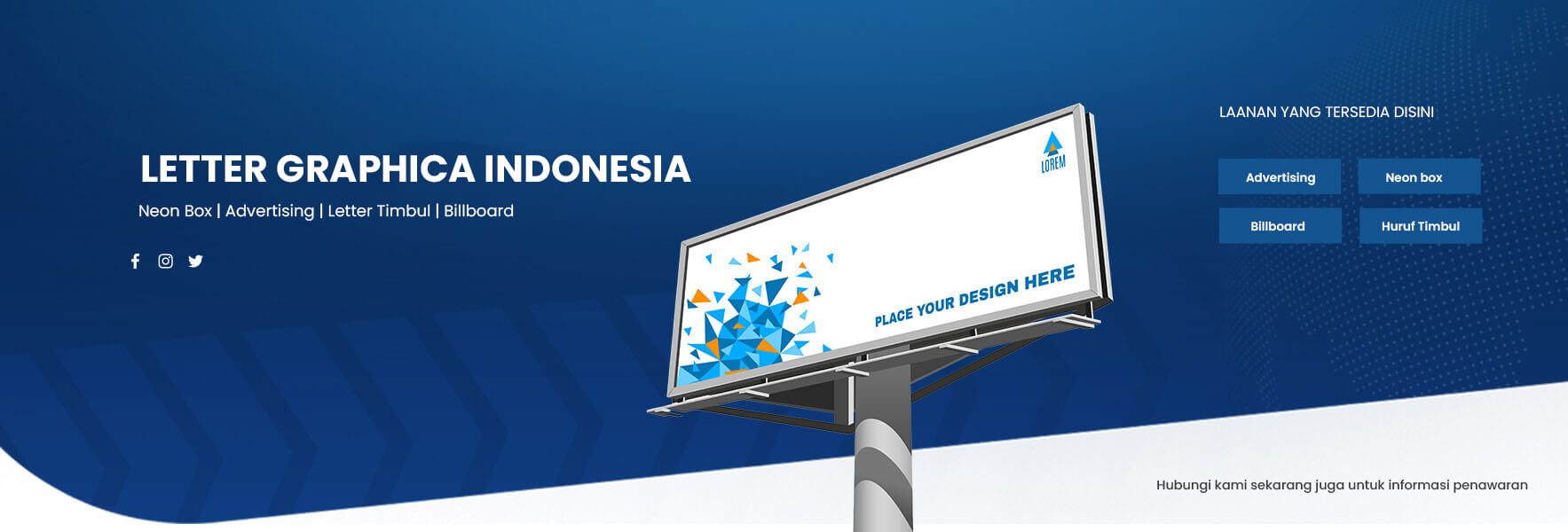 Huruf timbul murah Bali