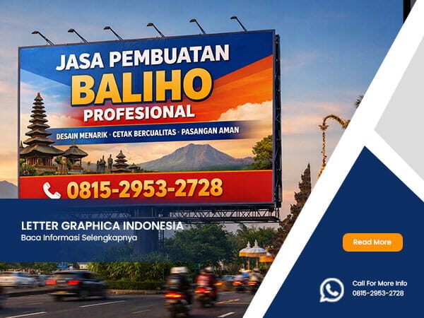 Jasa pembuatan baliho bali