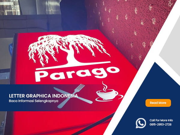 Pembuatan neon box denpasar