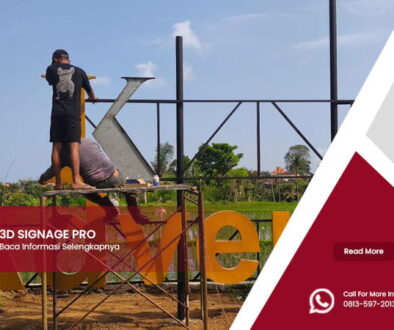 Jasa huruf timbul bali