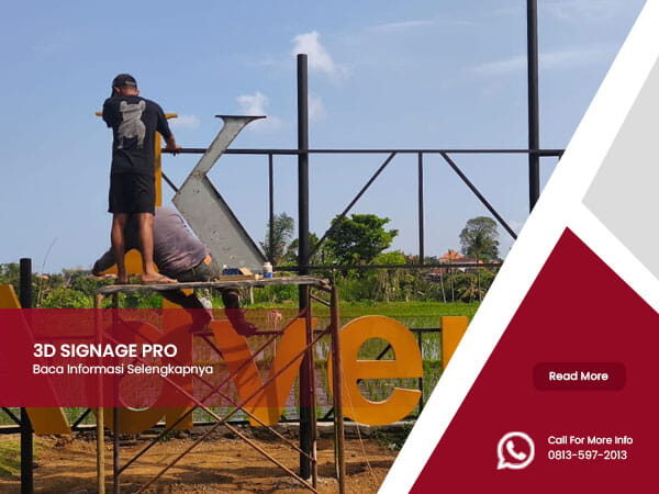 Jasa huruf timbul bali